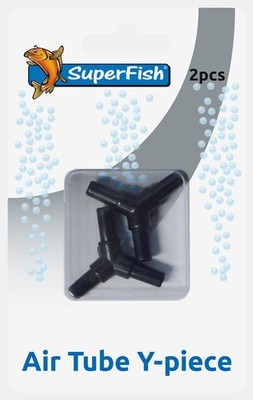 Superfish 4/6 mm 2 Stück Y Stück Luftschlauch Kupplung