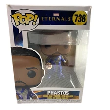 Funko Pop Marvel Eternals Phastos 736 Bobble-Head Vinyl Figure Box Protector