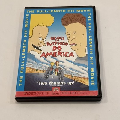 Beavis and Butt-Head Do America DVD Widescreen Full-Length Hit