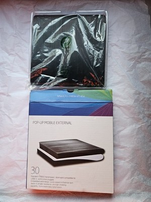 Slim External CD DVD RW Drive USB 3.0 Writer Burner Player Black For Laptop PC