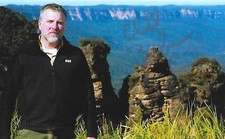 Clifford Barackman signed/auto 4x6 photo Finding Bigfoot TV Show RARE COA LOOK!