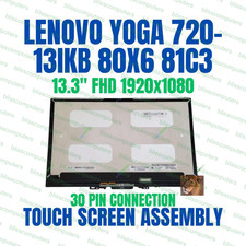 Lenovo Yoga 720-13IKB FHD 1920x1080 LCD Display Touch Screen Assembly Frame