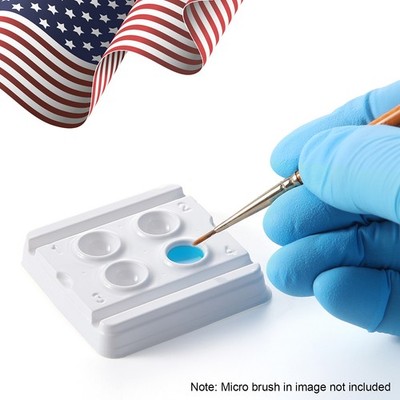 Disposable Dental Lab 4-Well Mixing Wells Bonding Composites 100pcs