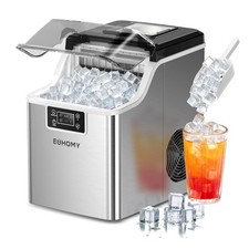 Compact Ice Cube Maker with LCD Display – 24 Ice Cubes Ready in 13 Minutes