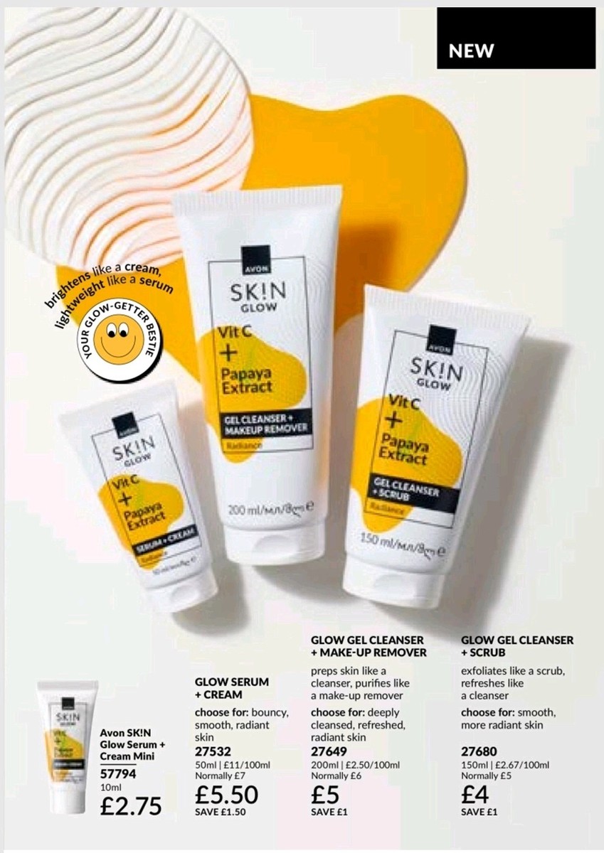 Avon Skin Glow Serum + Cream