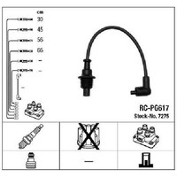 ZüNdleitungssatz FüR Fiat Ducato 244 2.0 01 Bis 06 NGK QualitäT XU10J2