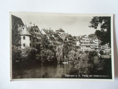 Ansichtskarte Tübingen a.N. Partie mit Hölderlinsturm (Nr.659)
