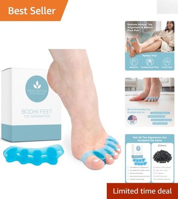 Mind Bodhi Blue Toe Separators - All-Day Comfort and Bunion Relief for Adults