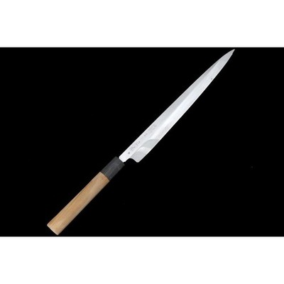 Tsukiji Masamoto Fugu Hiki Knife 300mm (11.8'') Hon Yaki Pure Steel Ho Wood Used
