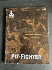 Atari Pit-Fighter Arcade Game Operator s Manu...
