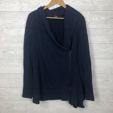 ANA A New Approach Womens 2X Moto Zip Long Sl...
