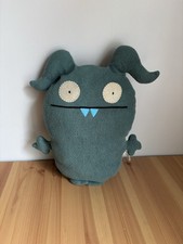 Ugly Dolls Uglydoll Plush Evergreen Dark Green Plush Blue Fangs RARE  Croudy  