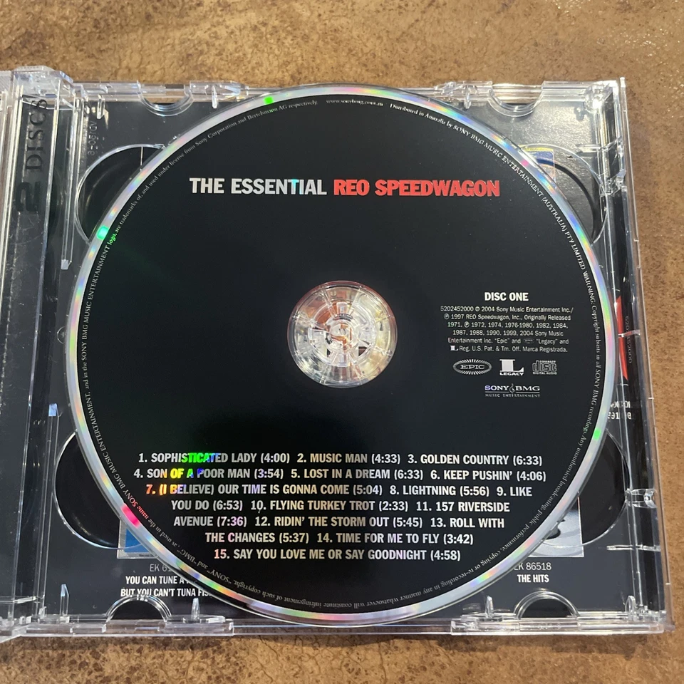 REO SPEEDWAGON (2 CD) THE ESSENTIAL ~ KEVIN CRONIN NEW/MINT - Image 2 of 4
