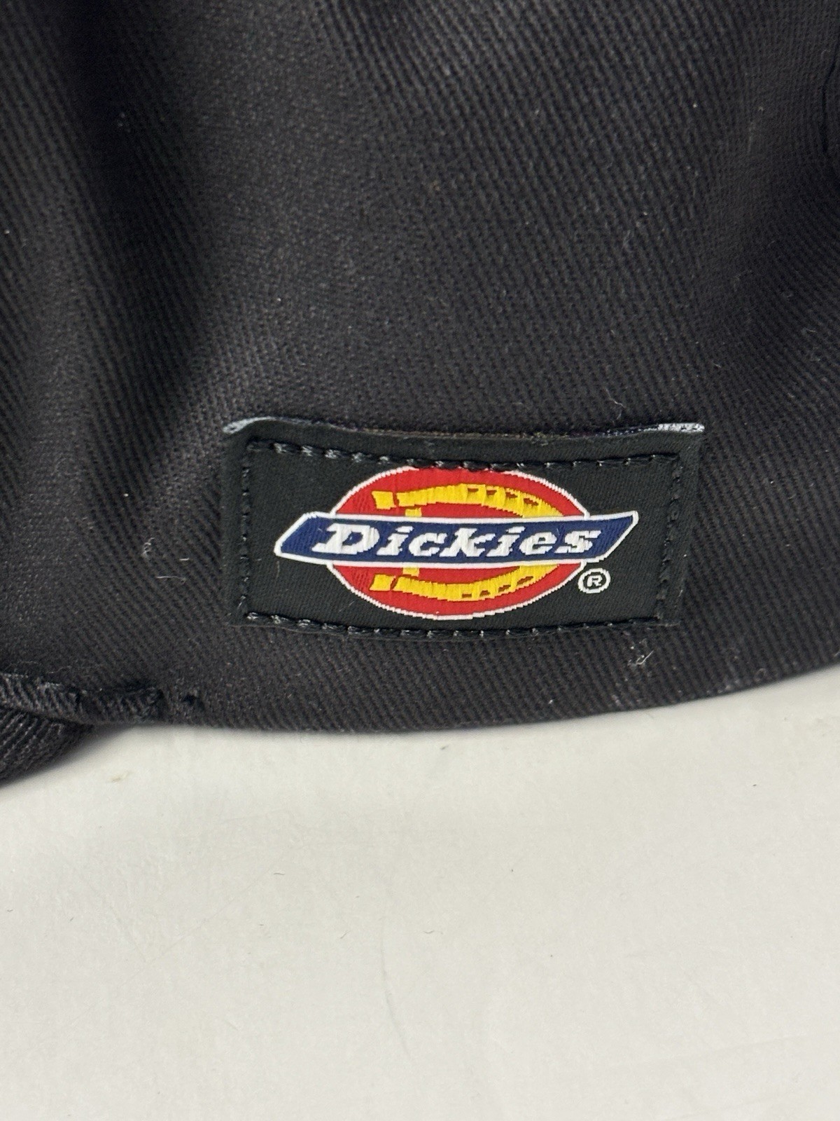Dickies Flat Brim One Color Solid Snapback Hat Ca… - image 5