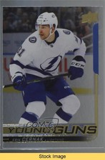 2018-19 Upper Deck Young Guns Silver Foil Erik Cernak #455 READ 04q7