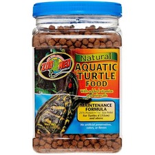 Zoo Med Natural Turtle Food, Maintenance Formula - High Protein 24oz Pellets
