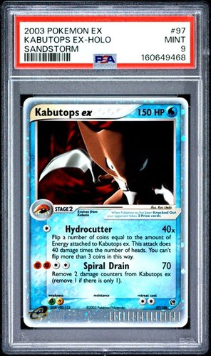 Kabutops ex graded PSA 9 for sale on eBay