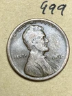 1910-S LINCOLN WHEAT CENT, low mintage date, "Fine" condition #999