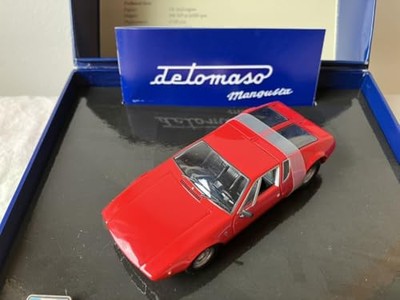 1⁄43 ミニチャンプス⁄De Tomaso Mangusta 1969 Blue Metallic 【新品