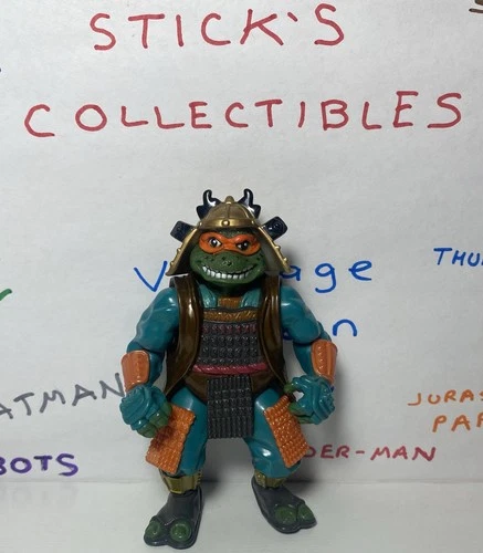 Samurai Mike TMNT 1993 Vintage Figure Michaelangelo Playmates Toys 990N C1