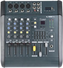 4 Channel Professional Powered Mixer Power Mixing Amplifier Amp 16DSP with USB S