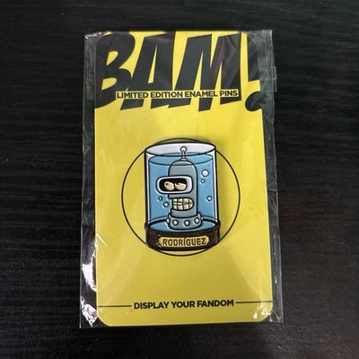 Futurama Bender Bending Rodriguez BAM! Box Limited Edition Emaille Pin Bender