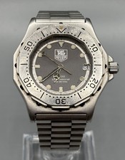 Tag Heuer 3000 Professional - Ref: 932.205 - 38mm Case - Grey Dial - Steel