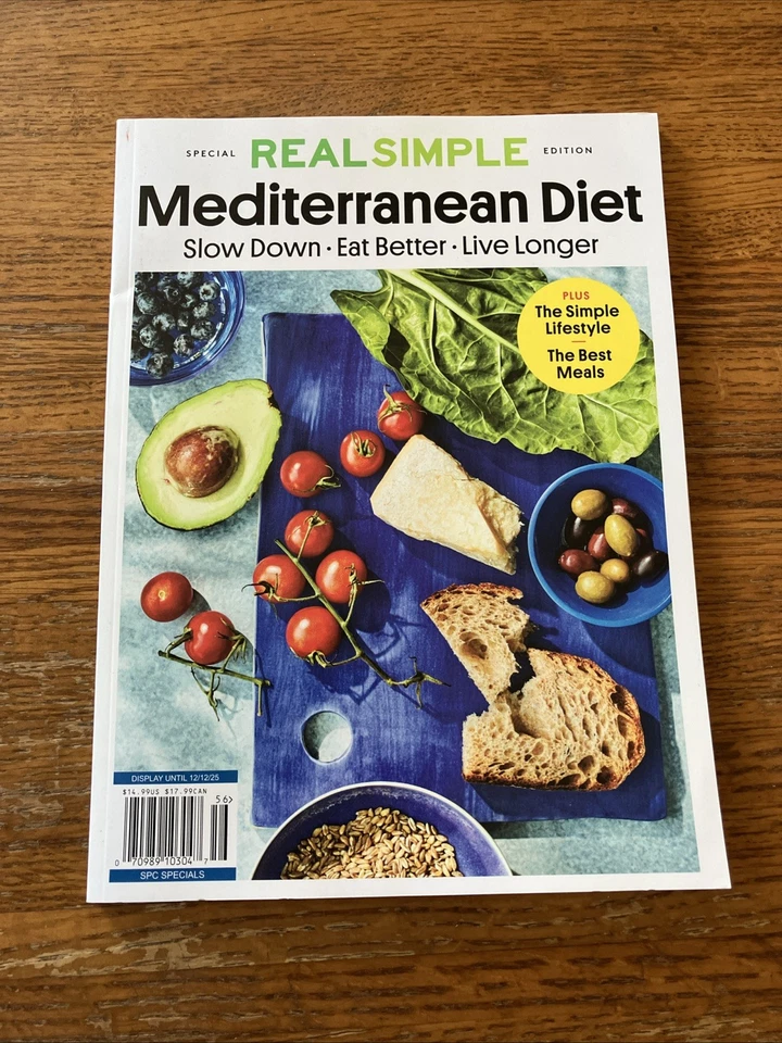 Real Simple Special Edition Mediterranean Diet December 2025 Magazine Live - Image 2 of 3