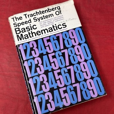 The Trachtenberg Speed System of Basic Mathematics by Ann Cutler HC BOOK