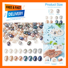 100pcs Natural Freshwater Pearl Beads 4-6mm Irregular Nuggets For Jewelry Making