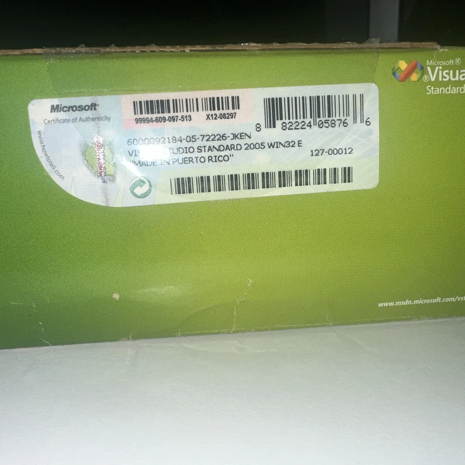 Microsoft Visual Studio 2005 Standard Edition_ Web Developers NEW! - Image 4 of 4