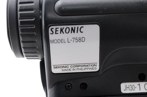 Top Mint Sekonic L-758D L758 D Digital Master Light Meter w/ Case From Japan - Picture 13 of 19