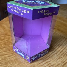 Vintage 1998 Furby Model 70-800 -Empty Box  Manuals Very Good  Condition