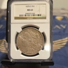 1878 Morgan Dollar San Francisco NGC MS63 Business Strike $1 Silver Coin