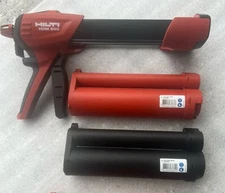 HDM 500 Manual Anchor Adhesive Dispenser with HIT-CR 500 and HIT-CB