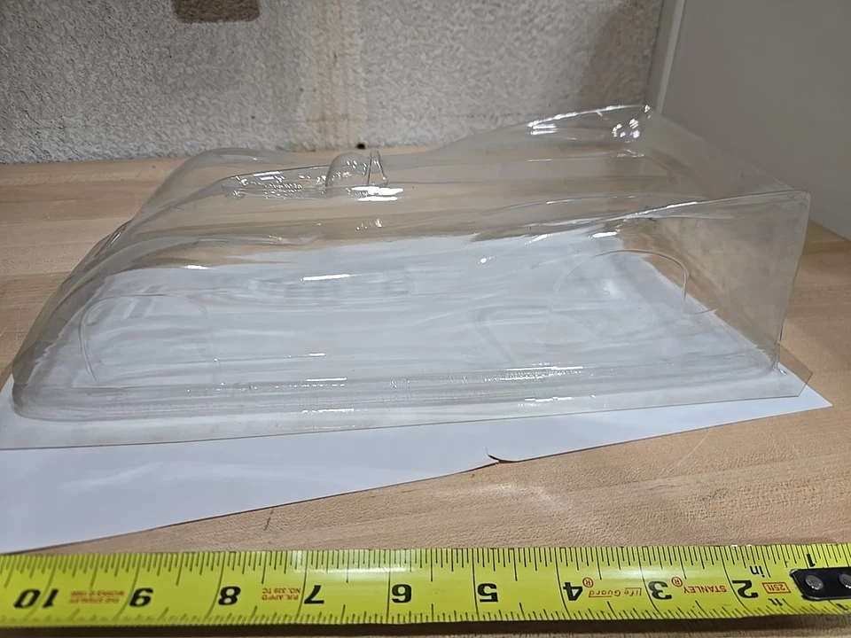 Vintage McAllister RM-1 1/12 IMSA GTP Lexan RC Car Body Shell 14" Uncut NOS - Image 4 of 4