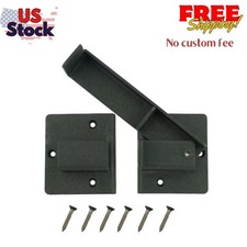 Black Extra Heavy-Duty Gate Flip Latch