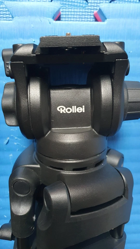 Rollei 3 Bein Stativ wie neu max Höhe 184cm - Bild 3 von 4