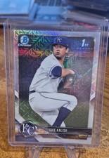 2018 Bowman - Chrome Prospects Jake Kalish #BCP77 Mojo Refractor (RC)