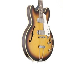 Epiphone Casino Electric Guitar Full Hollow Body P90 Vintage Sunburst Has Paint