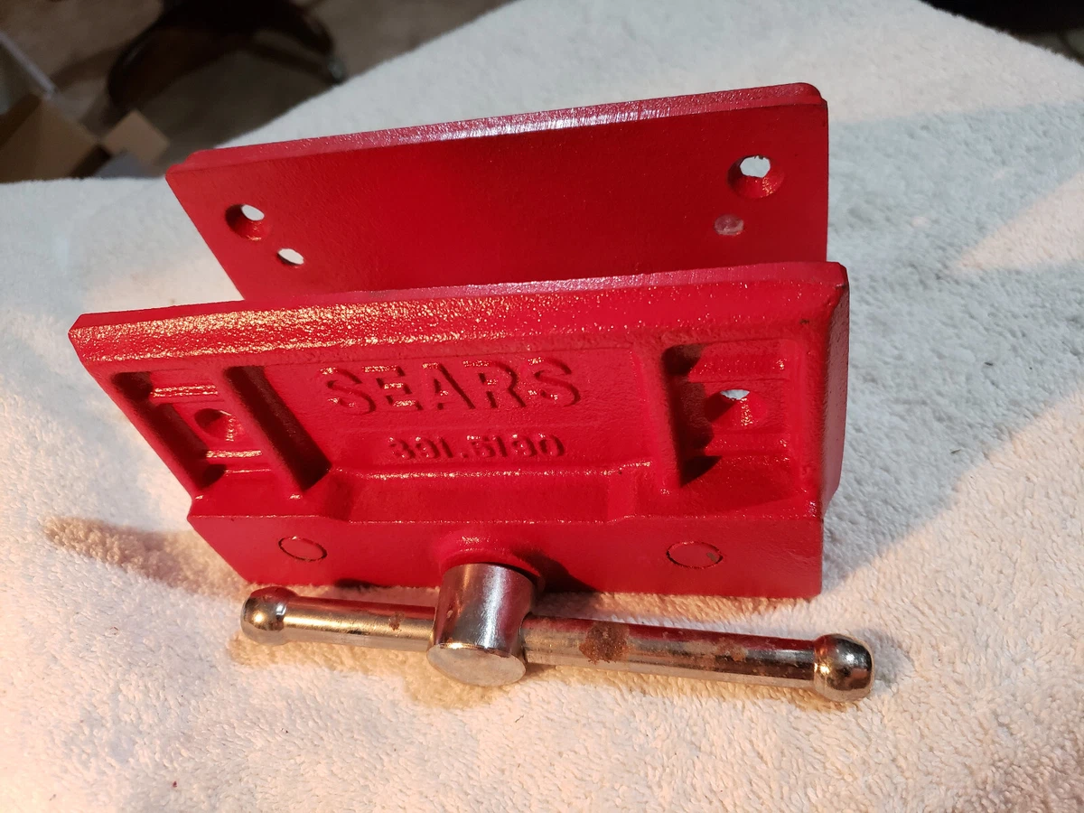 New Old Stock Vintage SEARS Vise 391 5190 Woodworking 6 1 2 x 2