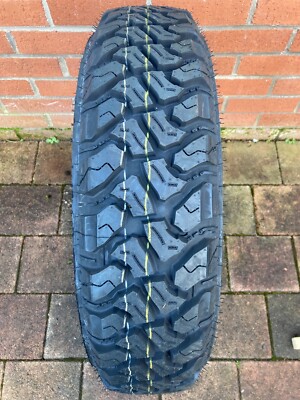 2 x LT185/85R16 105L MT ACCELERA MUD TERRAIN TYRES POR 185/85R16
