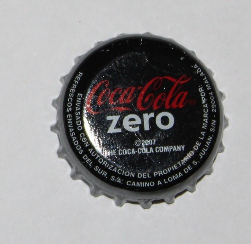 Spanien.Coca Cola Zero Sugar Flaschenverschluss Kronkorken gebraucht Lager Spanien. II - Bild 1 von 4