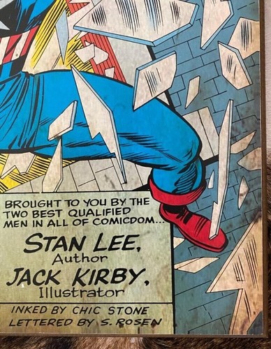 Marvel Captain America Wooden Decor Plaque - Bild 4 von 7