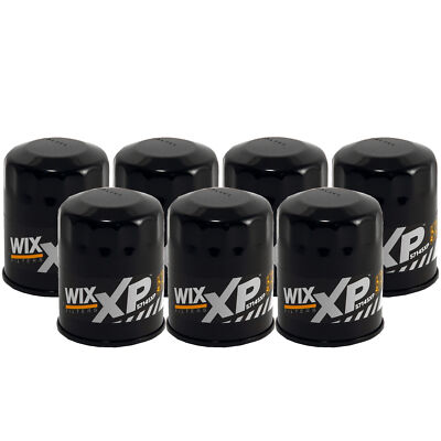 Wix Xp Set 7 Engine Motor Oil Filters For Chevy Lexus Pontiac Suzuki Toyota L4