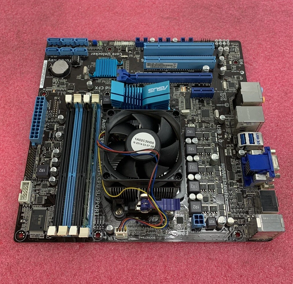 ASUS M5A78L-M/USB3 Motherboard AMD FX-4300 2.8GHz 8GB RAM w/Shield - Image 4 of 4