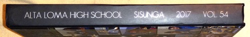 "SISUNGA" ALTA LOMA H.S. ALTA LOMA CALIFORNIA 2017 ORIGINAL HIGH SCHOOL YEARBOOK - Picture 3 of 4