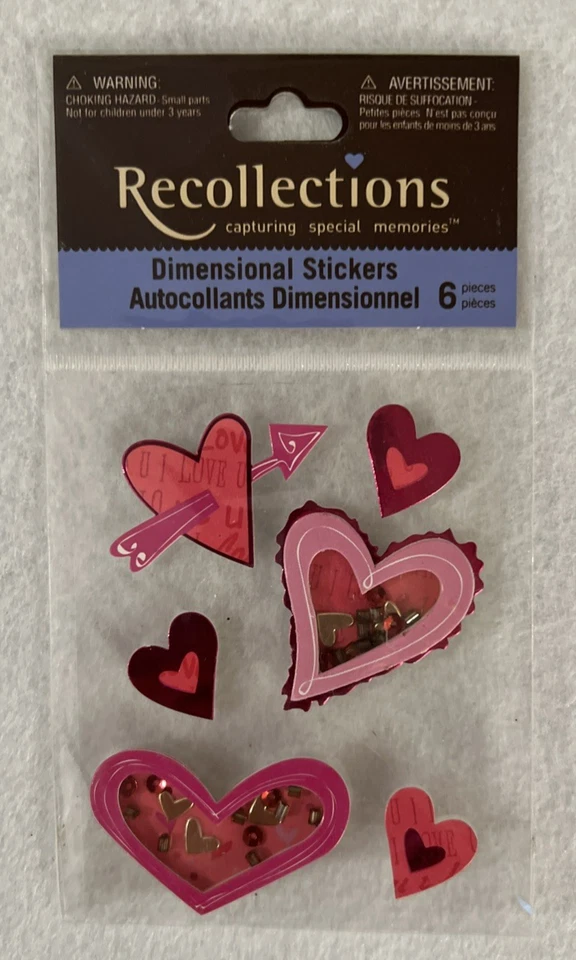 Pegatinas para álbumes de recortes - ¡Amor, corazones recuerdos de Jolee y más! Foto 4 de 4