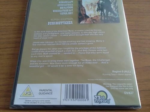 A Time For Dying DVD - Brand New & Sealed - Picture 3 of 3