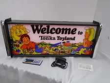 Welcome to Tonka Toyland LED Display lighted sign lightbox Wall Light
